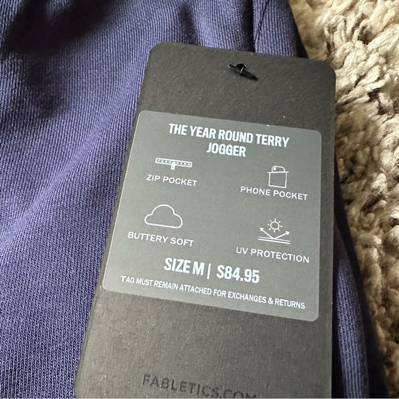 Fabletics Year Round Terry Jogger - Picture 3 of 5